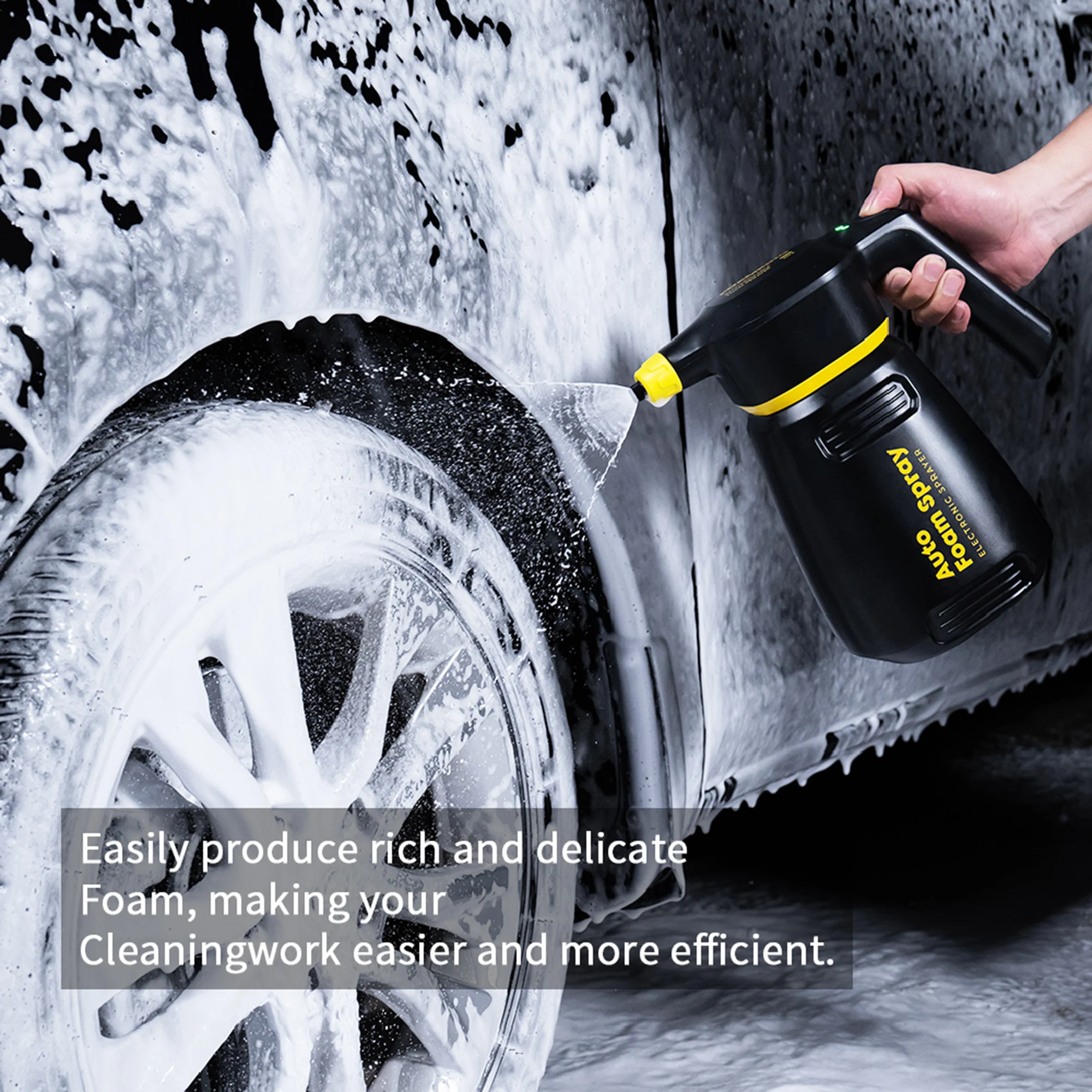 Electric Foam Sprayer Car Wash Motorcycle Clean Detailing Snow Cannon High Pressure Water Gun Generator Lance Wap Manual Electric Foam Sprayer Car Wash Motorcycle Clean Detailing Snow Cannon High Pressure Water Gun Generator Lance Wap Manual