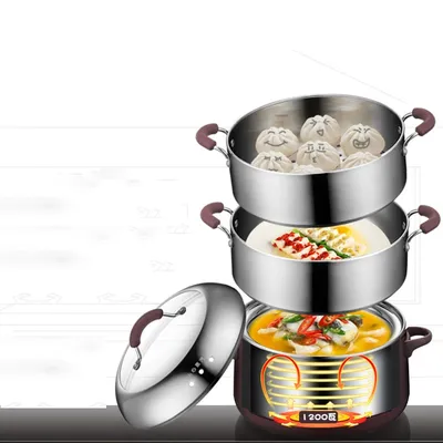 Electric Food Steamer 3-Layer Machine Electric Food Steamer 3-Layer Machine