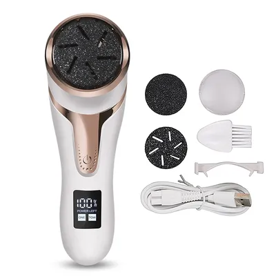 Electric Foot Callus Remover Kit Rechargeable Callous Removers Portable Foot File for Dead Hard Cracked Dry Skin