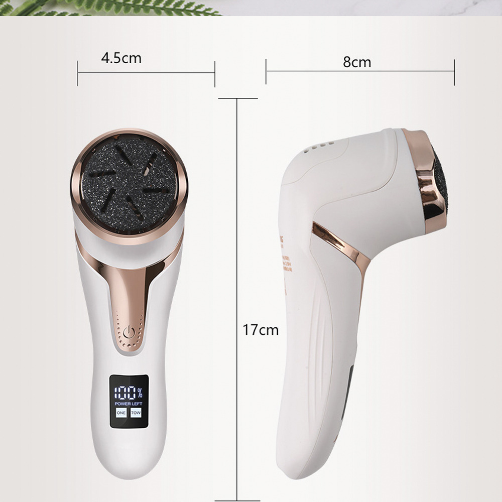 Electric Foot Callus Remover Kit Rechargeable Callous Removers Portable Foot File for Dead Hard Cracked Dry Skin
