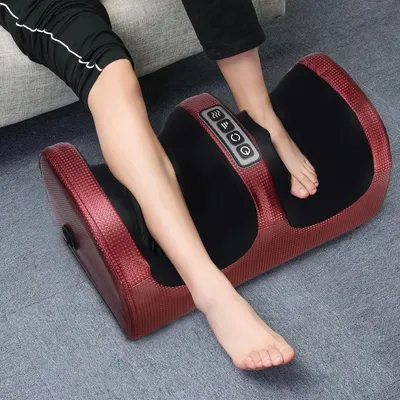 Electric Foot Massager Shiatsu Kneading Deep Tissue Relax Heated Roller Calf Pain Relief Fatigue Muscles Vibrator Electric Foot Massager Shiatsu Kneading Deep Tissue Relax Heated Roller Calf Pain Relief Fatigue Muscles Vibrator