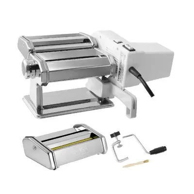 Electric Fresh Pasta Maker Machine Stainless Steel Noodle Rollers Cutter Slicer for Cutting Home Appliance