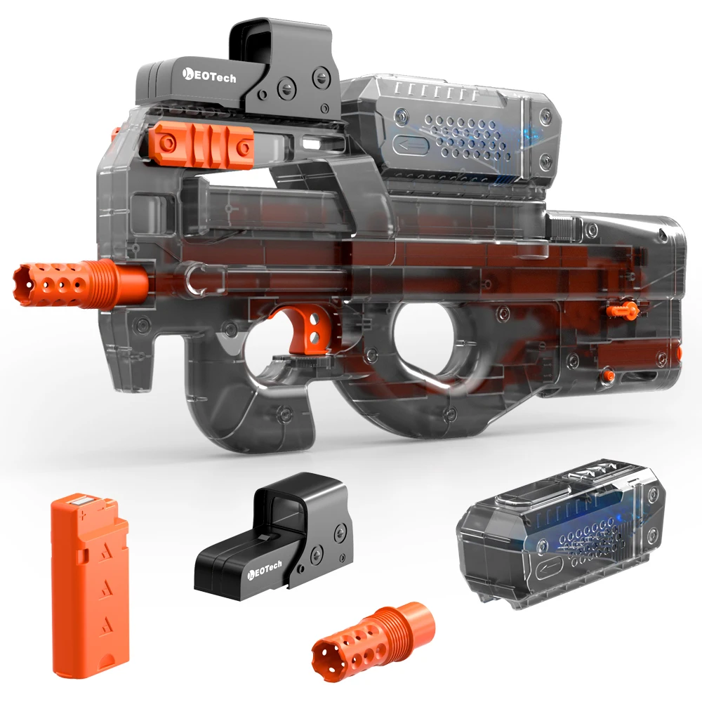 Electric Gel Gun Fully Automatic Splatter Ball Toy, Perfect for Outdoor Shooting Games Electric Gel Gun Fully Automatic Splatter Ball Toy, Perfect for Outdoor Shooting Games