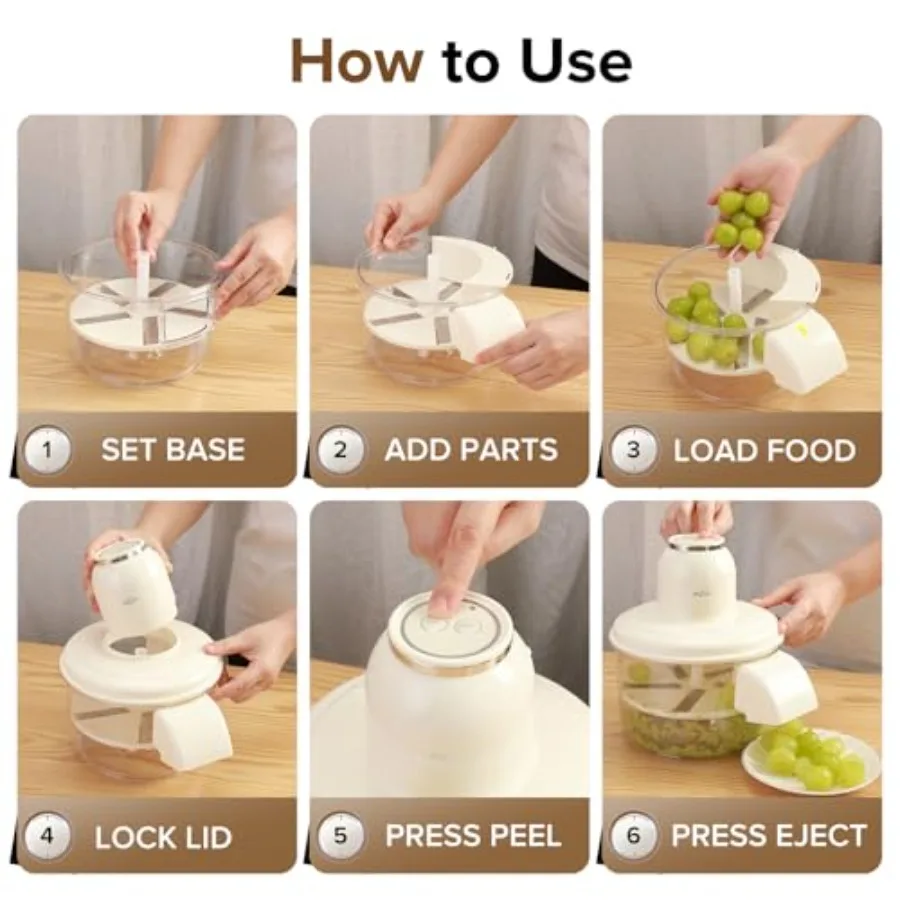Electric Grape Peeling Machine Automatic Fruit and Garlic Peeler for Grape Tomato Cherry 50W Motor with Stainless Steel Electric Grape Peeling Machine Automatic Fruit and Garlic Peeler for Grape Tomato Cherry 50W Motor with Stainless Steel