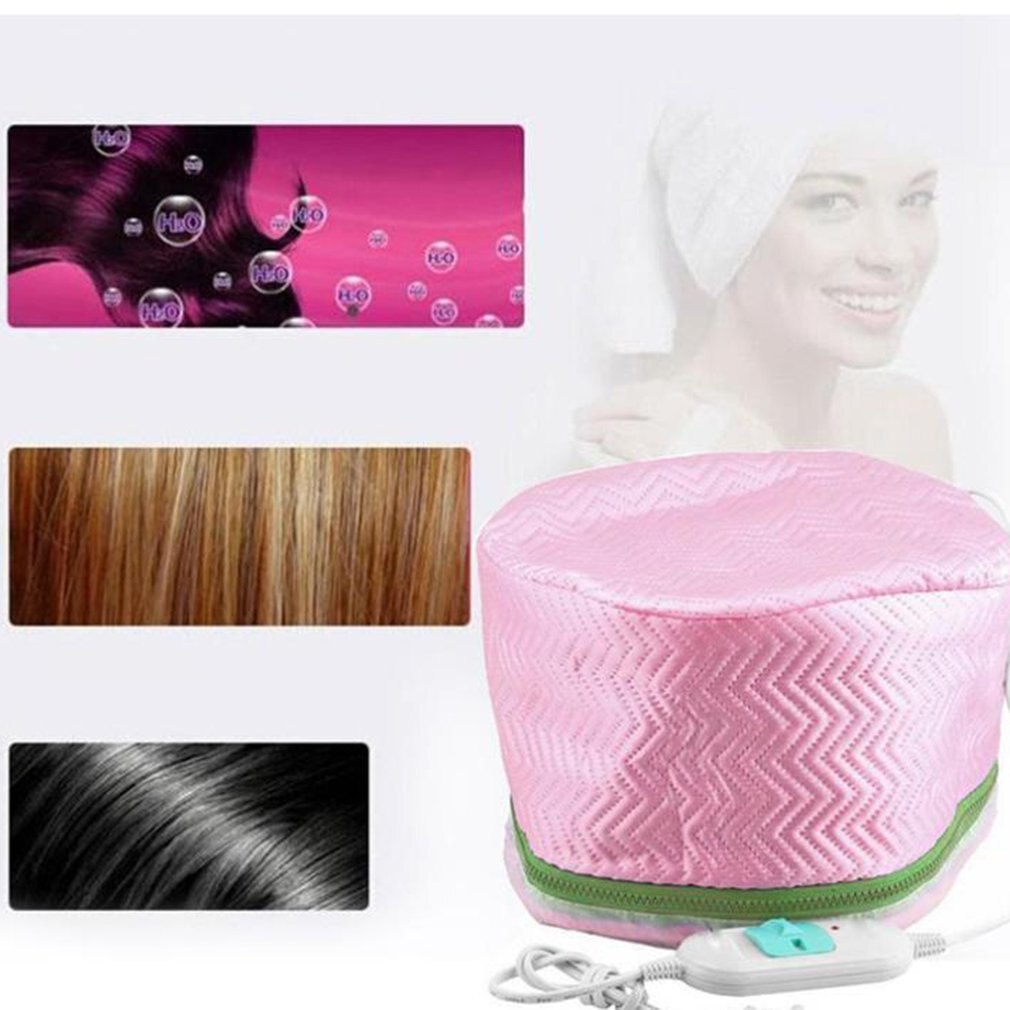 Electric Hair Thermal Treatment Beauty Steamer SPA Nourishing Hair Care Cap Waterproof Anti-electricity Control