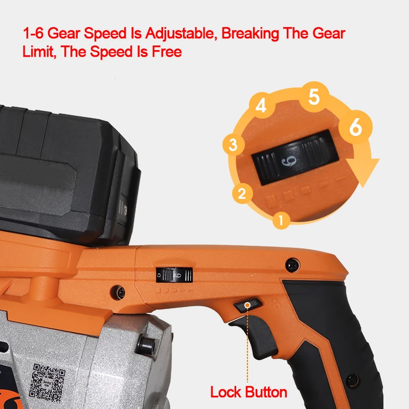 Electric Handheld Band Saw Rechargeable Battery Cordless Metal High Precision Cutting Saw Power Tool Electric