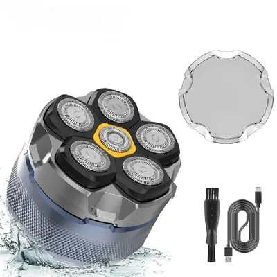 Electric Head Shaver for Bald Men 6D Magnetic Razor Hair Trimmer Rechargeable LED Waterproof Face Hair Cutting