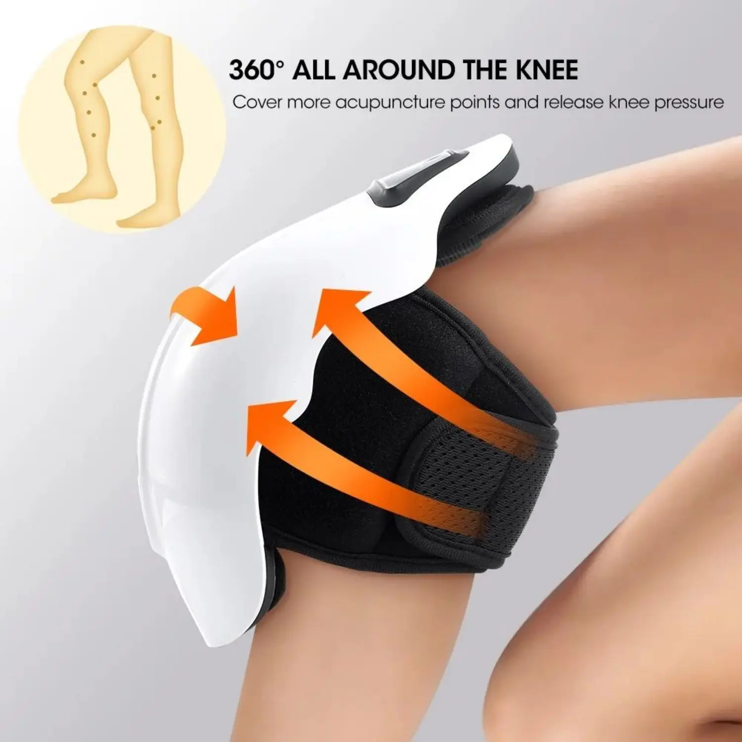 Electric Heating Massage Knee Pad Wireless Heated Knee Massager Wormwood Constant Temperature Hot Compress Vibration Electric Heating Massage Knee Pad Wireless Heated Knee Massager Wormwood Constant Temperature Hot Compress Vibration