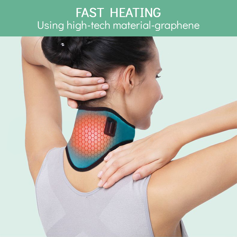 Electric Heating Neck Brace Cervical Vertebra Fatigue Therapy Reliever Neck Pain Relieve Strap Moxibustion Health Care Electric Heating Neck Brace Cervical Vertebra Fatigue Therapy Reliever Neck Pain Relieve Strap Moxibustion Health Care