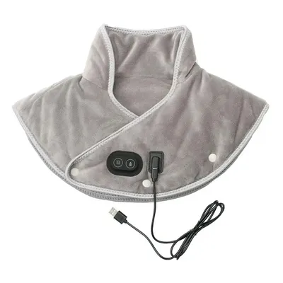 Electric Heating Shoulder Neck Pad Massager Three Gear Hot Compress Cervical Shawl Warmer USB for Shoulder Neck Back