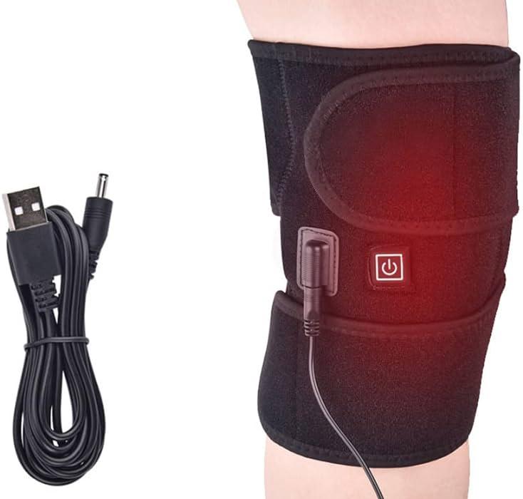 Electric Knee Heating Pad USB Thermal Therapy Heated Knee Brace Support for Arthritis Joint Pain Relief Old Cold Leg Electric Knee Heating Pad USB Thermal Therapy Heated Knee Brace Support for Arthritis Joint Pain Relief Old Cold Leg