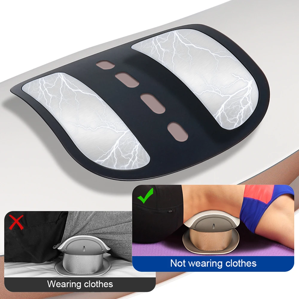 Electric Lumbar Traction Massager Adjustable Vibration Waist Massager Waist Spine Support Back Massage Machine Waist