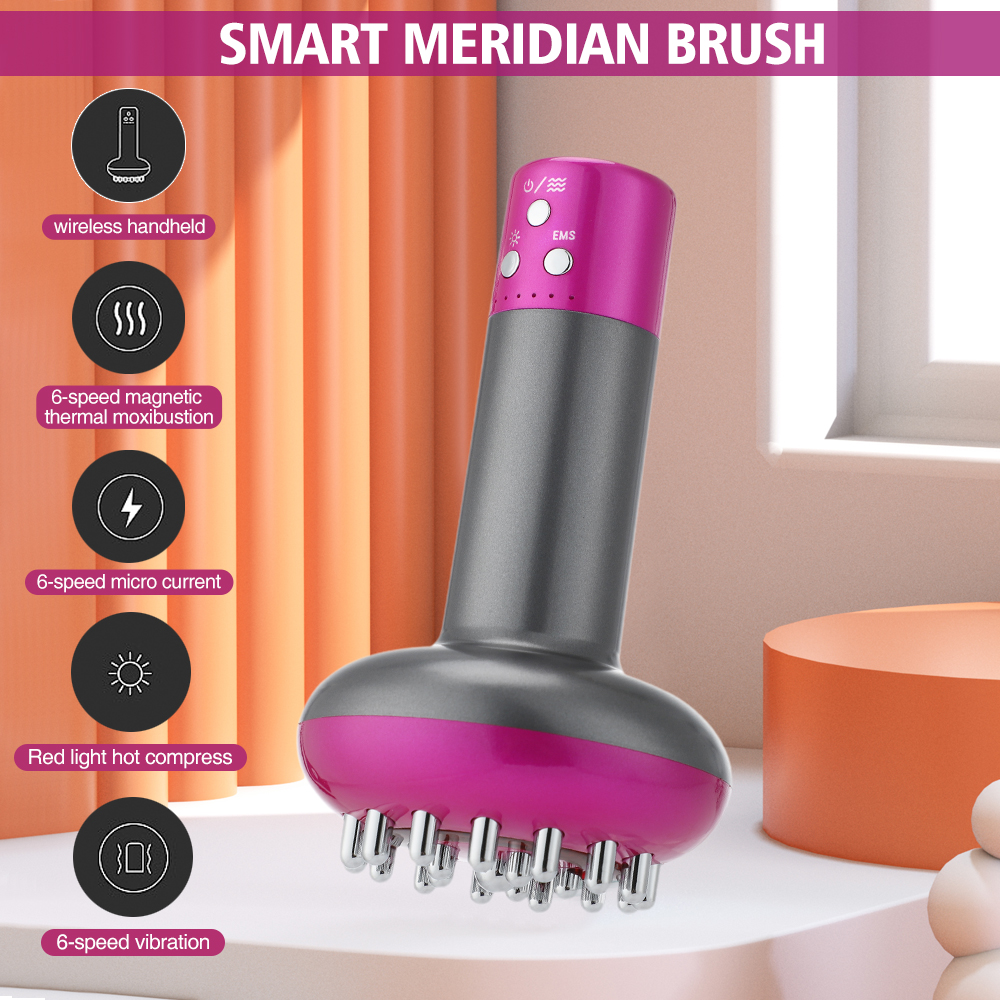 Electric Lymphatic Drainage Machine Meridian Body Massage Brush Microcurrent Anti Cellulite Guasha Physiotherapy Electric Lymphatic Drainage Machine Meridian Body Massage Brush Microcurrent Anti Cellulite Guasha Physiotherapy