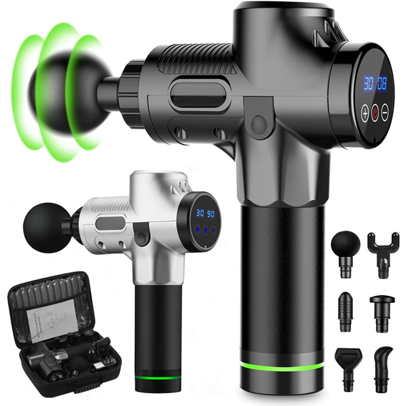 Electric Massage Gun with LCD Display Electric Massage Gun with LCD Display