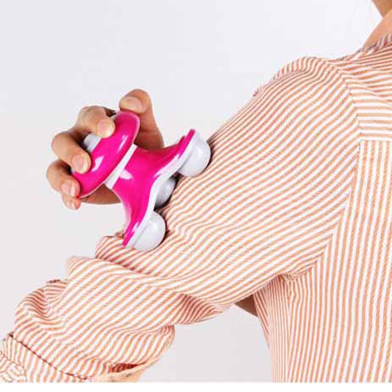 Electric Massager Body USB Electric Handled Vibrating Massage MultiMini Triangle Body Health Care Beauty Massager Small