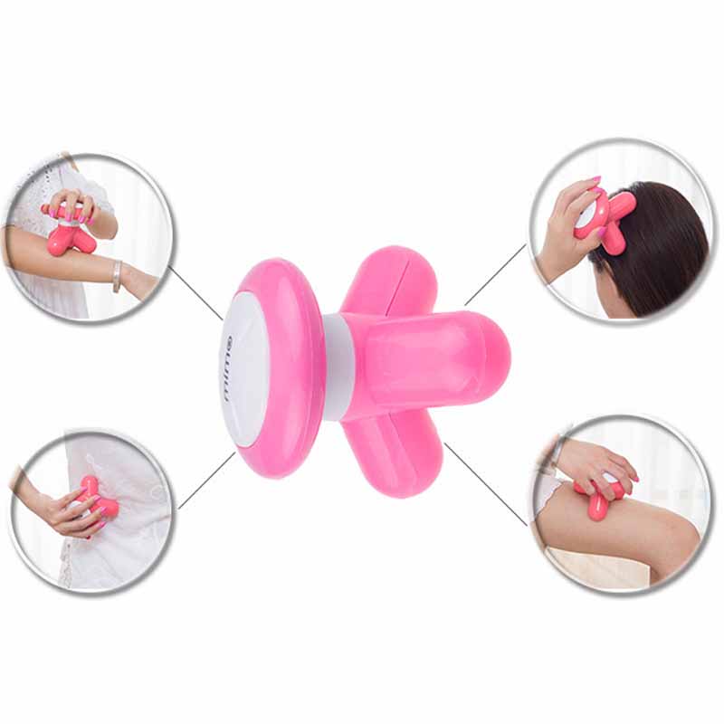 Electric Massager Body USB Electric Handled Vibrating Massage MultiMini Triangle Body Health Care Beauty Massager Small