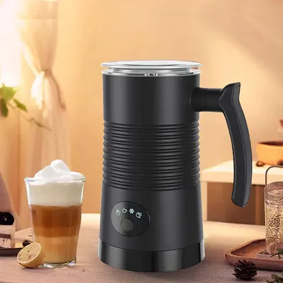 Electric Milk Frother Automatic Rotary Foamer for Coffee Cappuccino Latte 4 in 1 Hot and Cold Foam Maker Milk Frother Electric Milk Frother Automatic Rotary Foamer for Coffee Cappuccino Latte 4 in 1 Hot and Cold Foam Maker Milk Frother