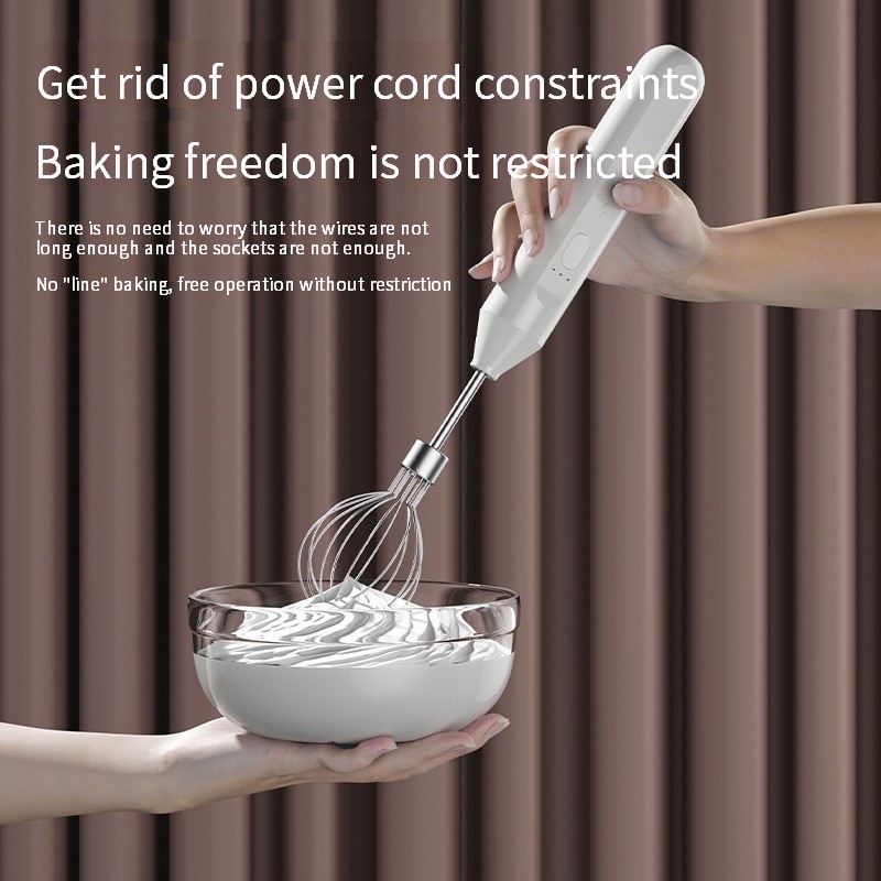 Electric Milk Frother Handheld Egg Beater Coffee Milk Drink Egg Mixer Foamer Foamer Household Kitchen Cooking Tool Electric Milk Frother Handheld Egg Beater Coffee Milk Drink Egg Mixer Foamer Foamer Household Kitchen Cooking Tool