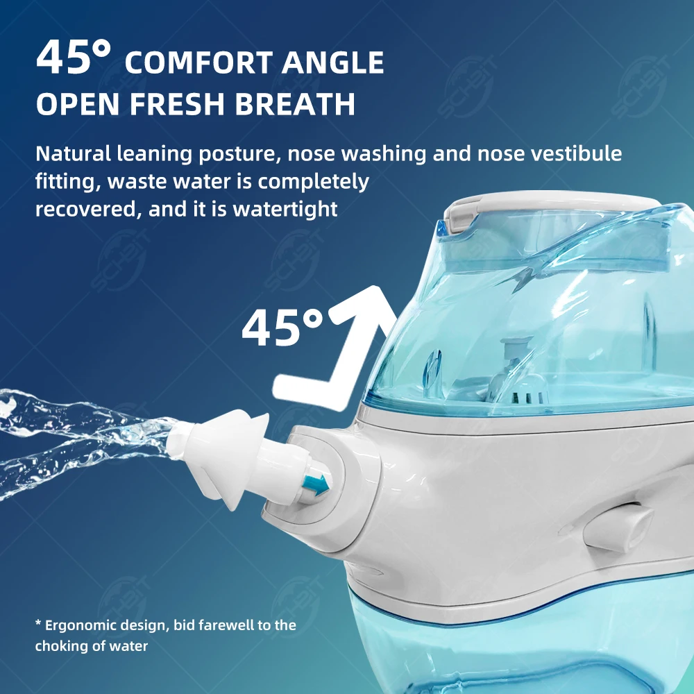 Electric Nasal Irrigator – Nasal Rinse and Cleansing Device Electric Nasal Irrigator – Nasal Rinse and Cleansing Device