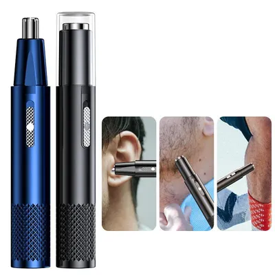 Electric Nose Hair Trimmer Men's Nose And Ear Remover Automatic Washable Electric Shaving Tools USB Rechargeable