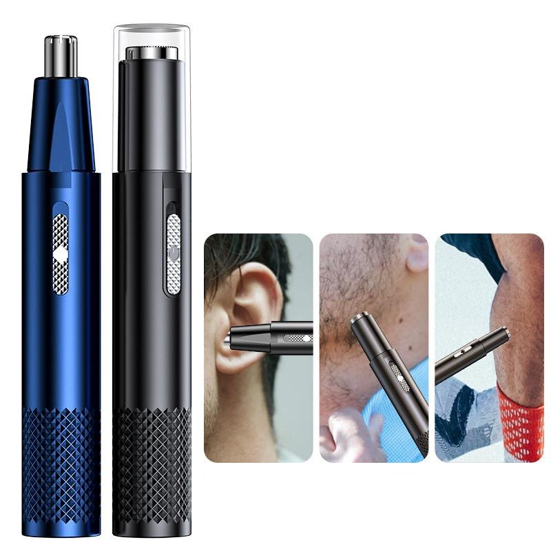 Electric Nose Hair Trimmer Men's Nose And Ear Remover Automatic Washable Electric Shaving Tools USB Rechargeable Electric Nose Hair Trimmer Men's Nose And Ear Remover Automatic Washable Electric Shaving Tools USB Rechargeable