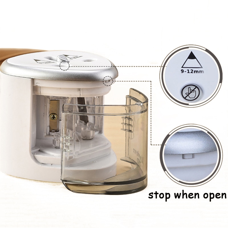 Electric Pencil Sharpener Dual Hole Electric Pencil Sharpener Dual Hole