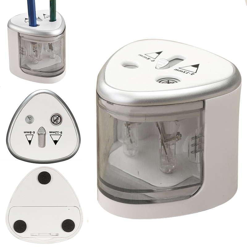Electric Pencil Sharpener Dual Hole Electric Pencil Sharpener Dual Hole