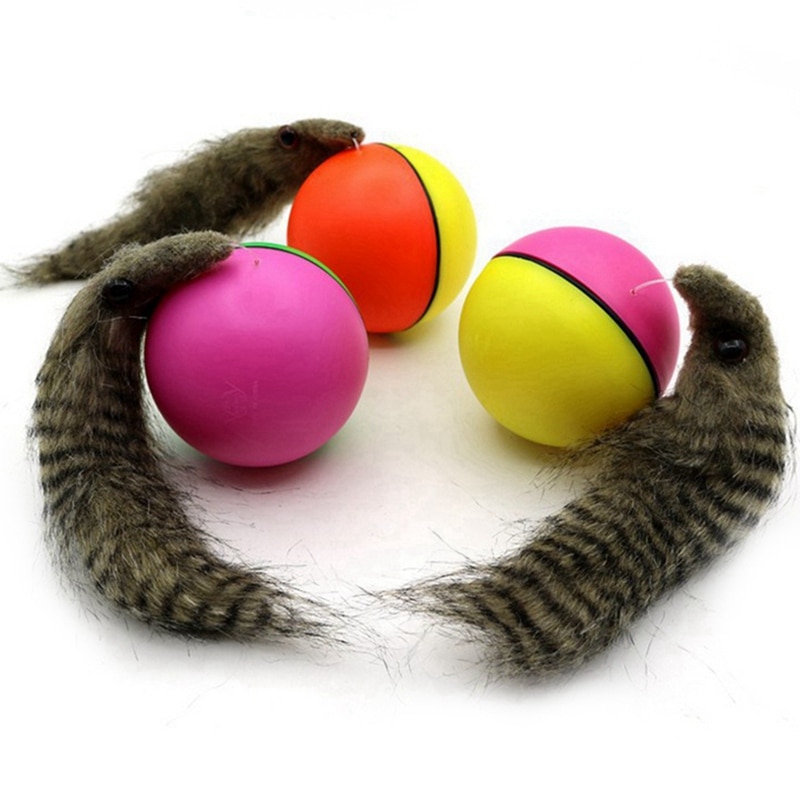Electric Pet Teaser Weasel Ball Toy Electric Pet Teaser Weasel Ball Toy