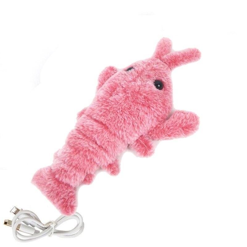 Electric Plush Jumping Shrimp Toy Electric Plush Jumping Shrimp Toy