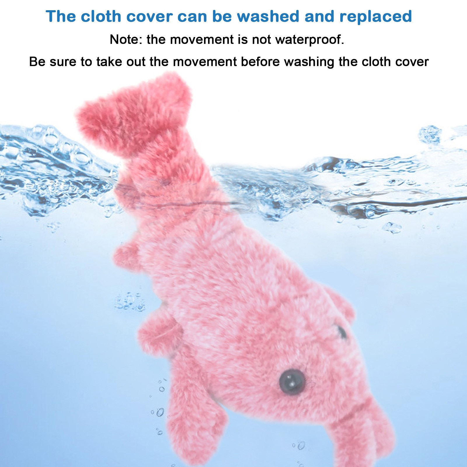 Electric Plush Jumping Shrimp Toy Electric Plush Jumping Shrimp Toy