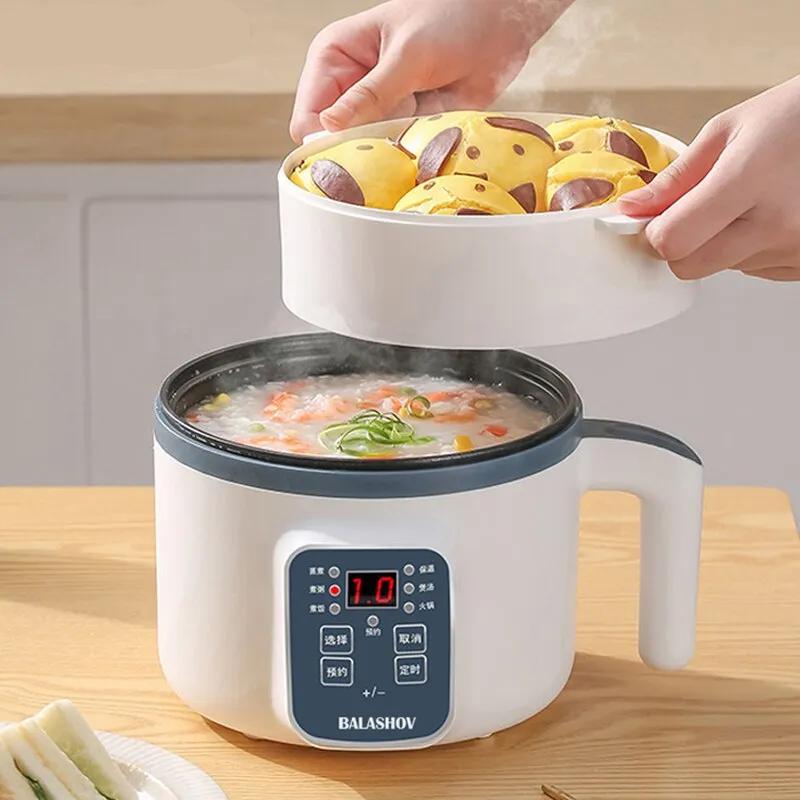 Electric Rice Cooker Single Double Layer Multi Cooker Non-Stick Smart Mechanical MultiCooker Steamed Rice Pot For Home