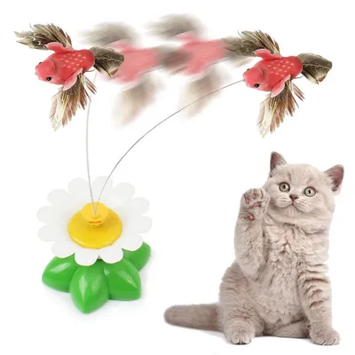 Electric Rotating Flying Bird Cat Toy Electric Rotating Flying Bird Cat Toy