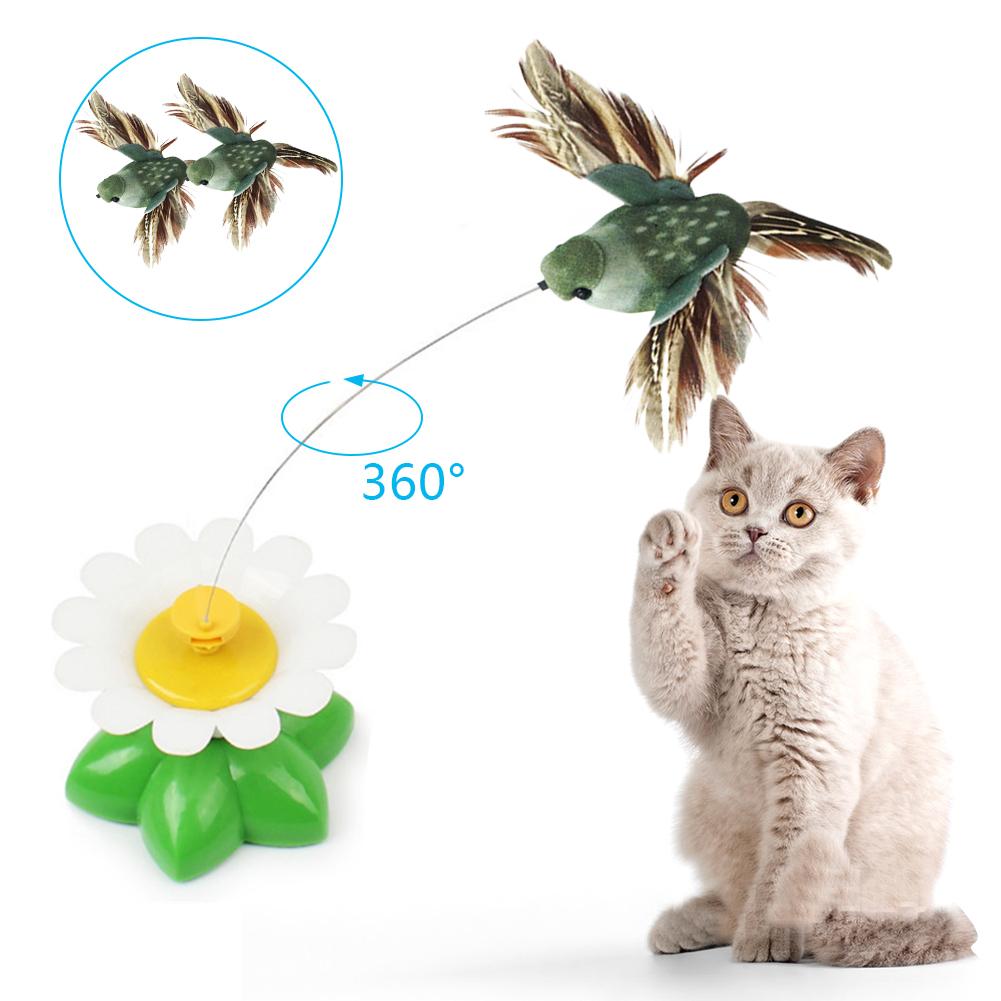 Electric Rotating Flying Bird Cat Toy Electric Rotating Flying Bird Cat Toy