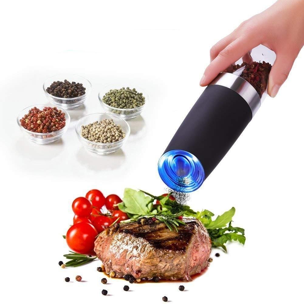 Electric Salt and Pepper Mills (2 pcs)