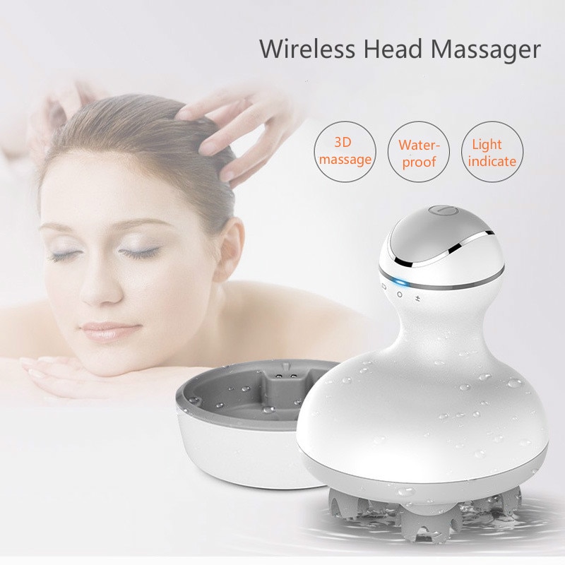 Electric Scalp Massager Waterproof Device Electric Scalp Massager Waterproof Device