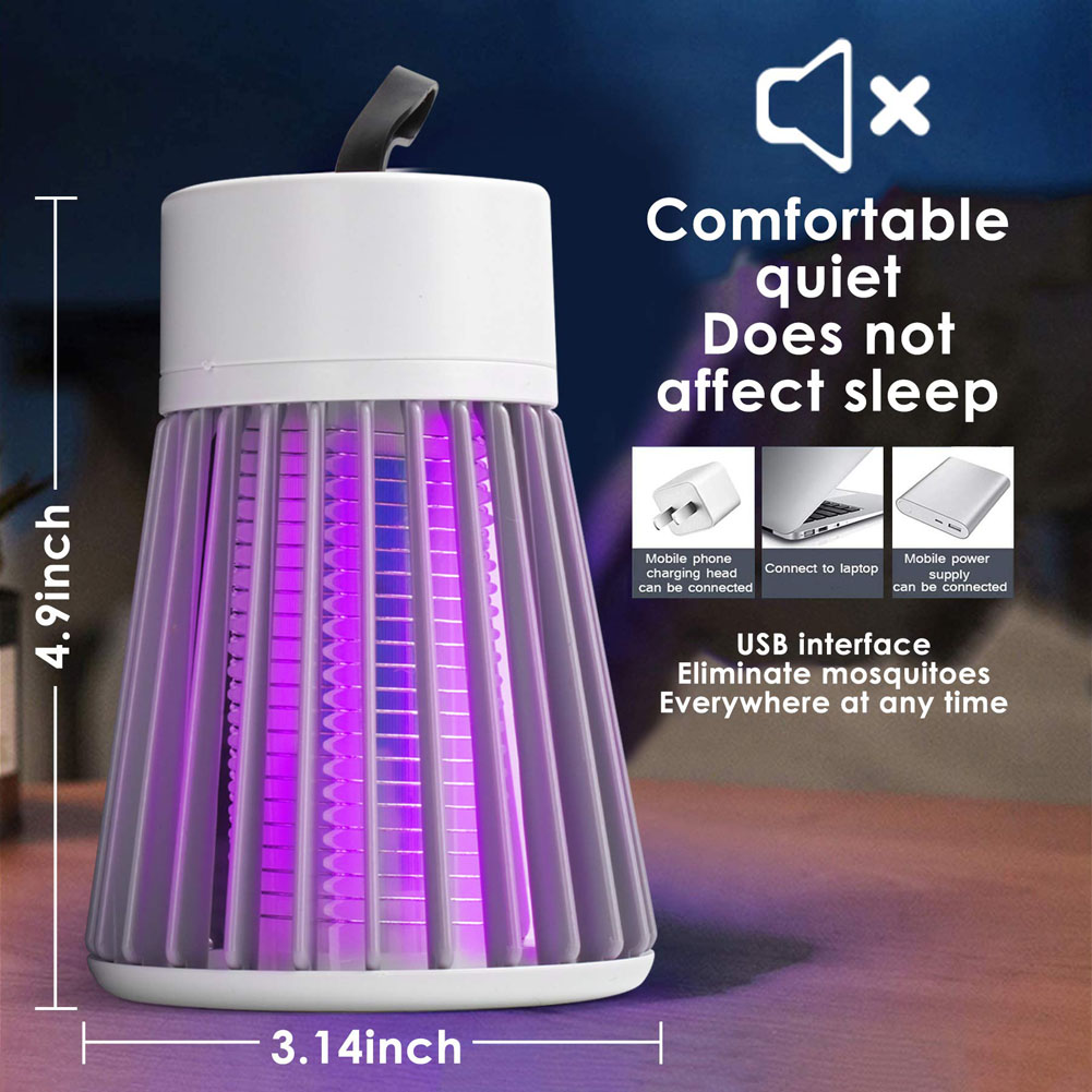 Electric Shock Mosquito Killer Lamp USB Fly Trap Zapper Insect Killer Repellent Anti Mosquito Trap For Bedroom Outdoor Electric Shock Mosquito Killer Lamp USB Fly Trap Zapper Insect Killer Repellent Anti Mosquito Trap For Bedroom Outdoor