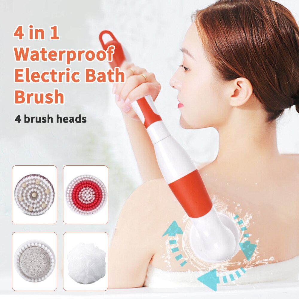 Electric Shower Scrubber Long Brush Electric Shower Scrubber Long Brush