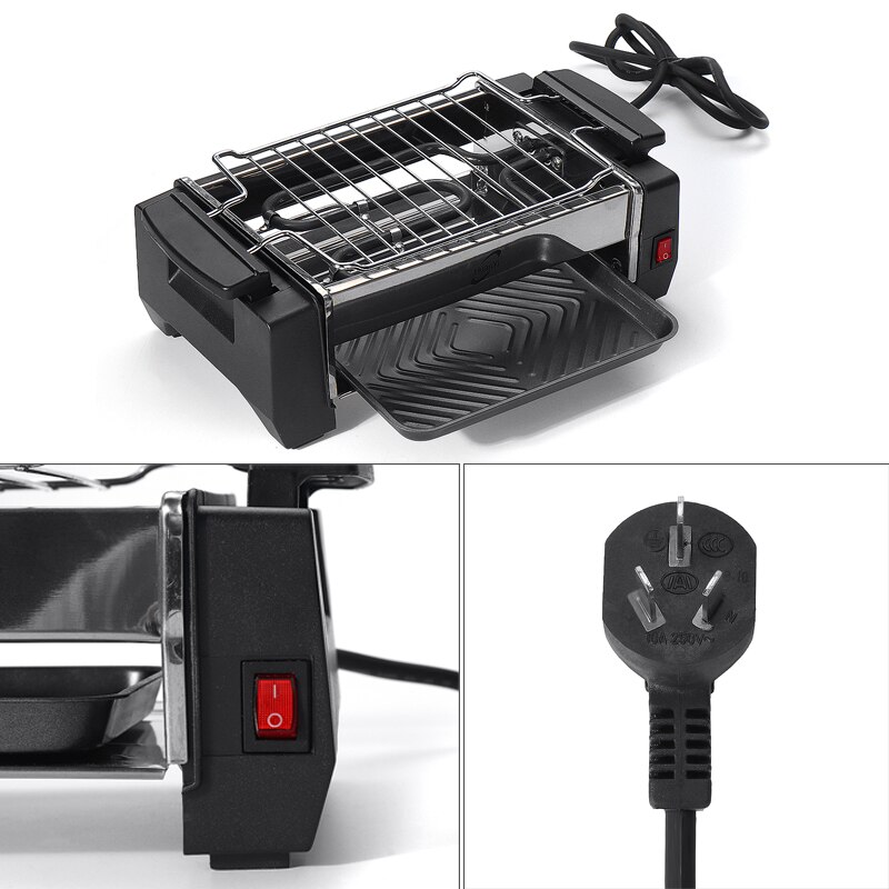 Electric Smokeless Grill Kitchen Appliance