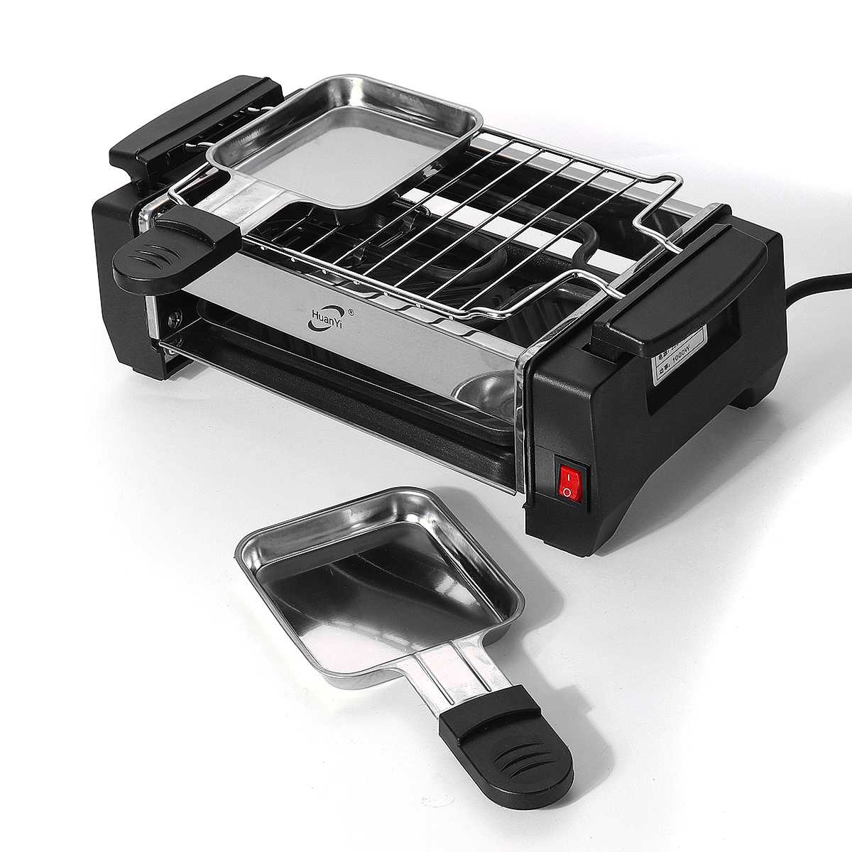 Electric Smokeless Grill Kitchen Appliance
