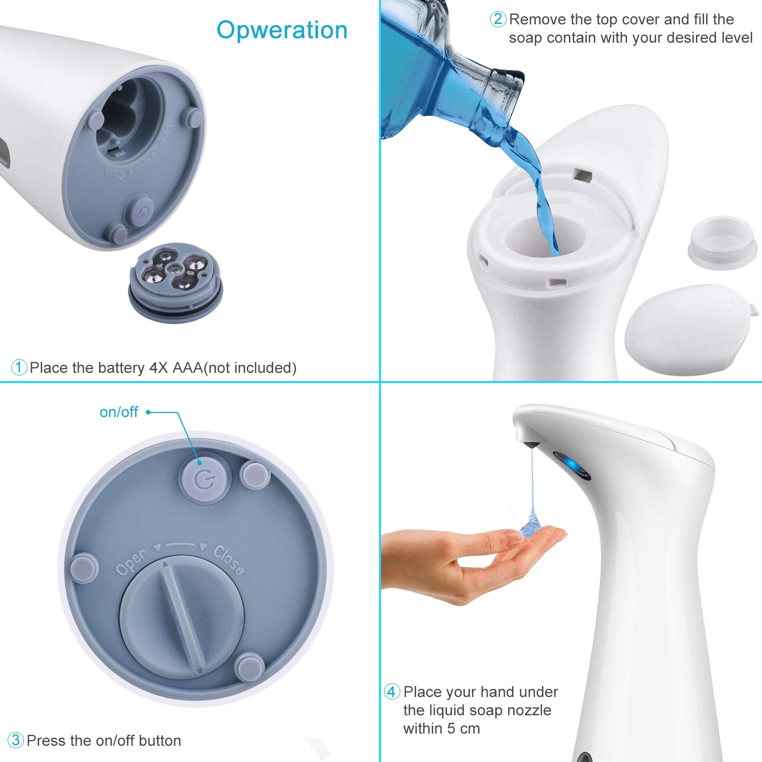 Electric Soap Dispenser Automatic Device Electric Soap Dispenser Automatic Device