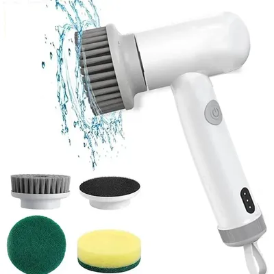 Electric Spin Scrubber Wireless Electric Cleaning Brush Housework Kitchen Dishwashing Brush Bathtub Tile Professional Electric Spin Scrubber Wireless Electric Cleaning Brush Housework Kitchen Dishwashing Brush Bathtub Tile Professional