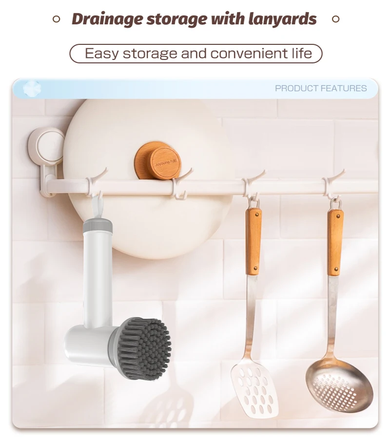 Electric Spin Scrubber Wireless Electric Cleaning Brush Housework Kitchen Dishwashing Brush Bathtub Tile Professional Electric Spin Scrubber Wireless Electric Cleaning Brush Housework Kitchen Dishwashing Brush Bathtub Tile Professional