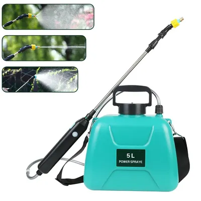 Electric Sprayer Automatic 5L Garden Plant Mister USB Rechargeable Irrigation Tool Watering Can With Spray Gun Electric Sprayer Automatic 5L Garden Plant Mister USB Rechargeable Irrigation Tool Watering Can With Spray Gun
