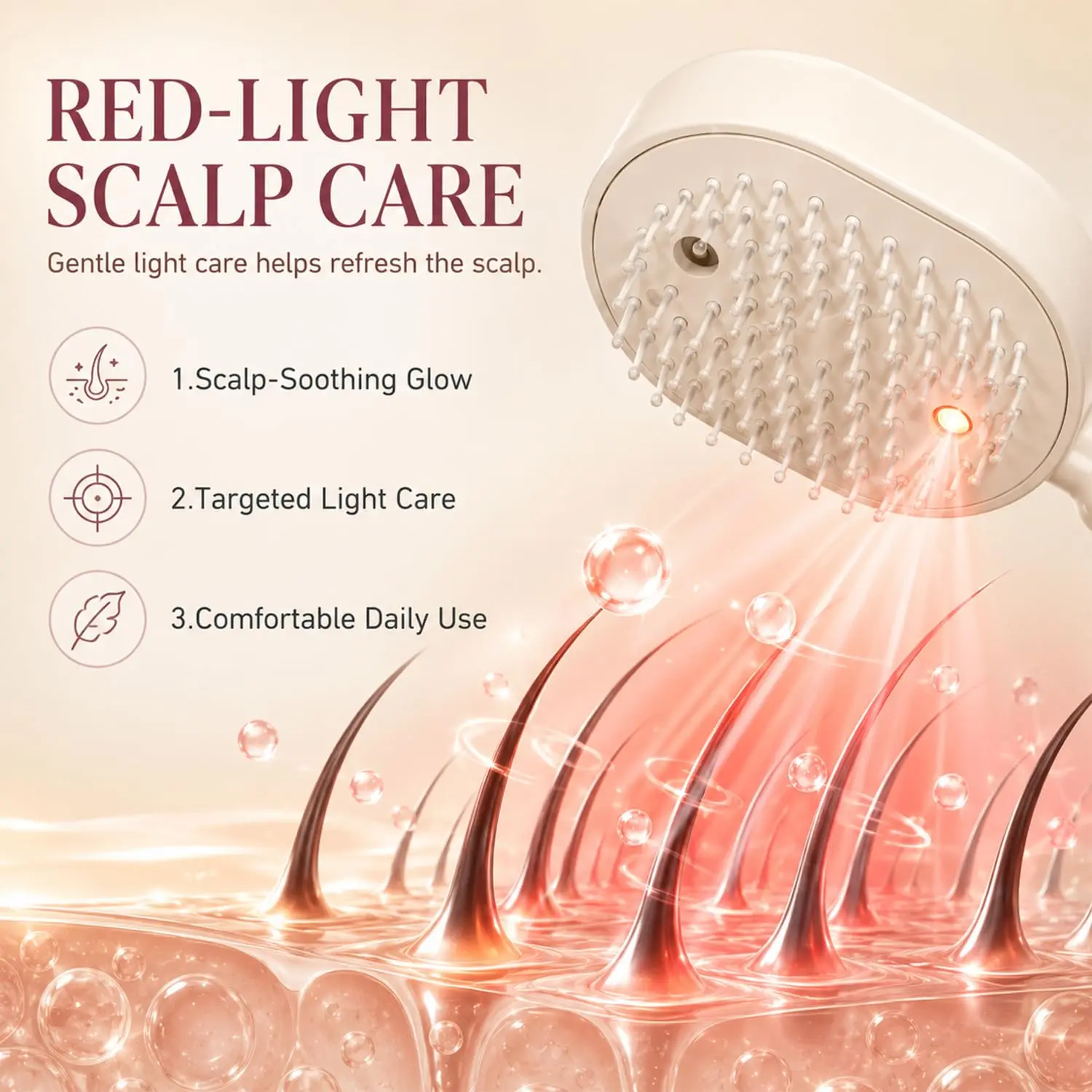 Electric Steaming Hair Straightener Brush Electric Spray Air Cushion Massage Hair Brush Rechargeable Detangling Steam Electric Steaming Hair Straightener Brush Electric Spray Air Cushion Massage Hair Brush Rechargeable Detangling Steam