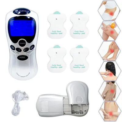 Electric Tens Unit Machine Pulse Massager Muscle Stimulator Therapy Pain Relief Digital Massage Electric Meridian Body