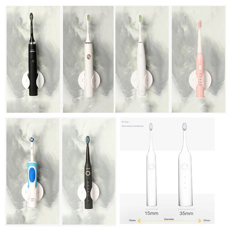 Electric Toothbrush Holder Wall Mount