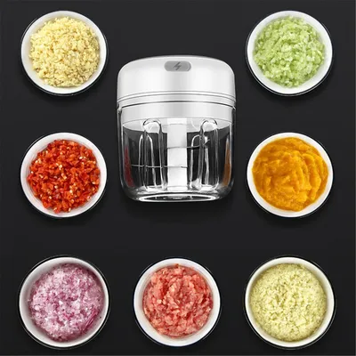 Electric Vegetable Cutter Portable Chopper
