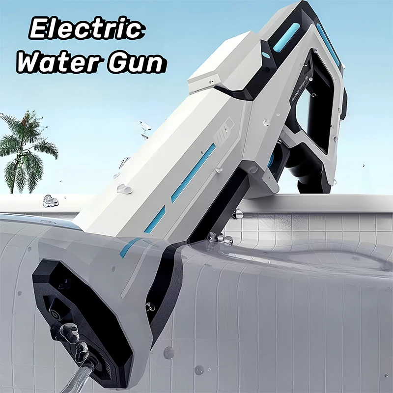 Electric Water Guns For Adults Powerful Squirt Automatic Water Suction Water Blasters Summer Outdoor Beach Toy For Kids Electric Water Guns For Adults Powerful Squirt Automatic Water Suction Water Blasters Summer Outdoor Beach Toy For Kids