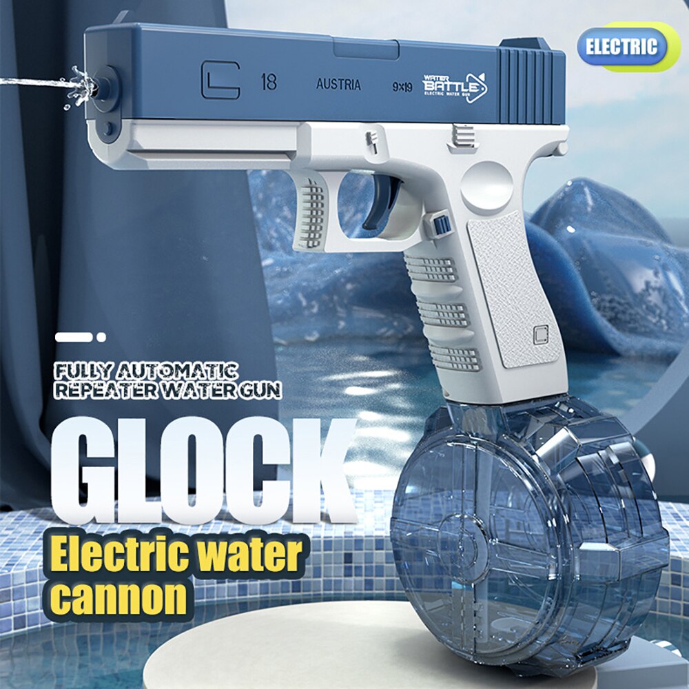 Electric Water Storage Gun Pistol Shooting Toy Portable Children Summer Beach Outdoor Fight Fantasy Toys for Boys Kids Electric Water Storage Gun Pistol Shooting Toy Portable Children Summer Beach Outdoor Fight Fantasy Toys for Boys Kids