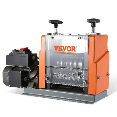 Electric Wire Stripping Machine 60W 1.5-25mm Visible Stripping Depth 6 Round &1 Flat Channels for Scrap Copper Recycling